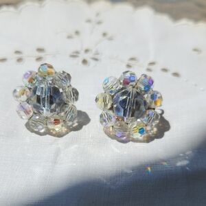 Elegant Crystal Beaded Earrings